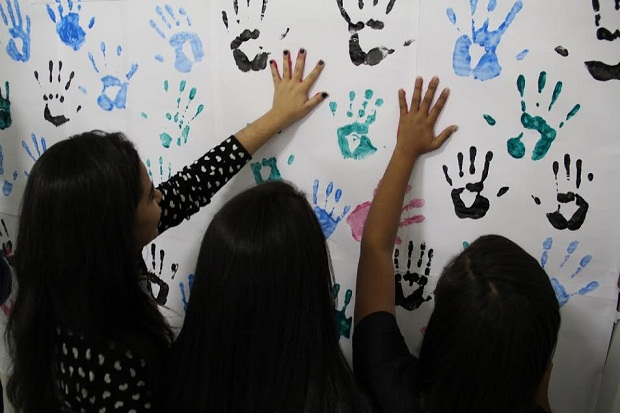 A maioria dos participantes é de escolas que fazem parte da Superintendência Regional de Ensino (SRE) de Governador Valadares, mas as rodas também contam com alunos e professores das SREs de Guanhães e Caratinga. Foto: Lígia Souza ACS/SEE